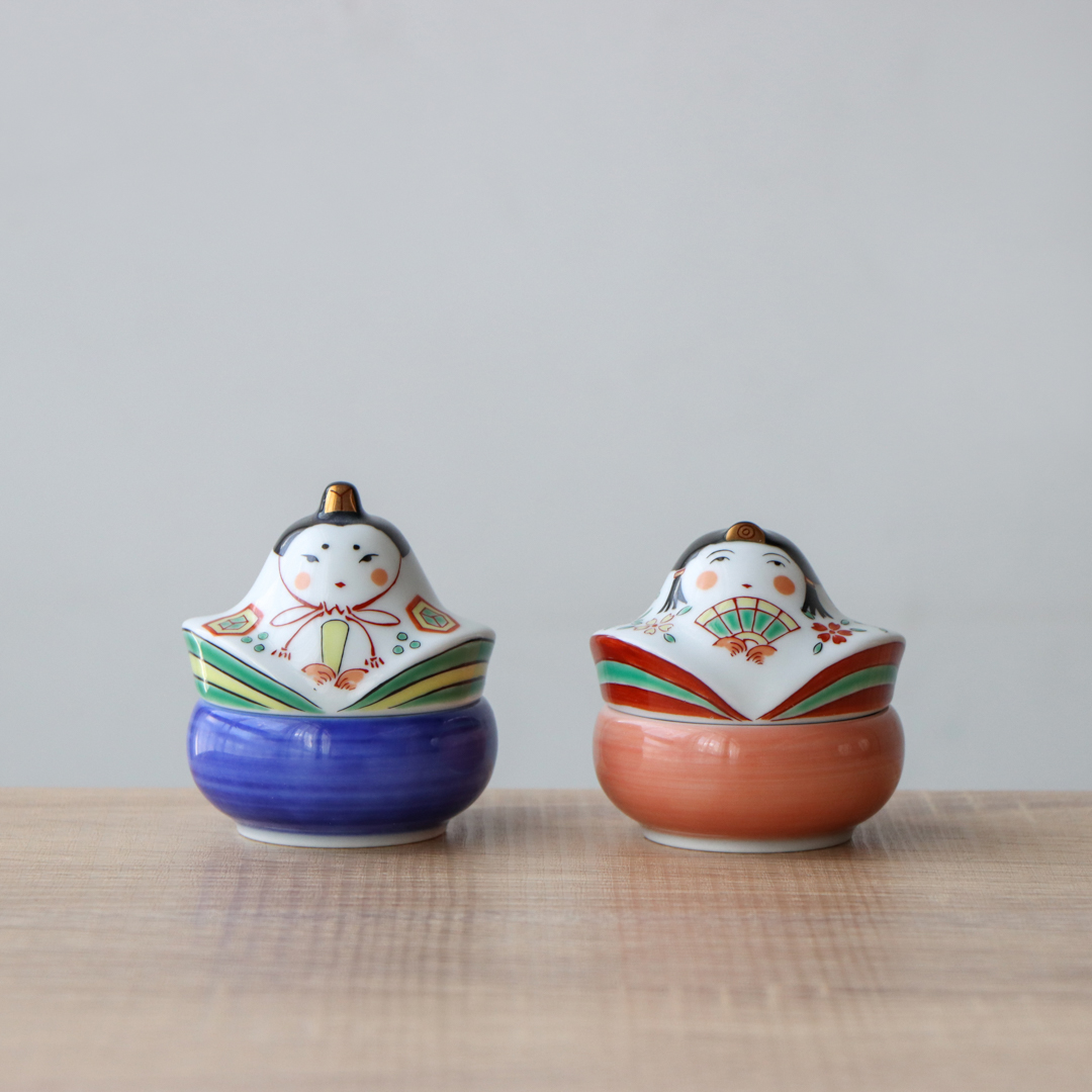 コンパクトなサイズが今どき！おしゃれでモダンな雛人形| 有田焼 錦お