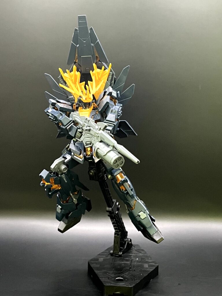 まるで結晶!！ ガンプラ HGUCユニコーンガンダム2号機 バンシィ