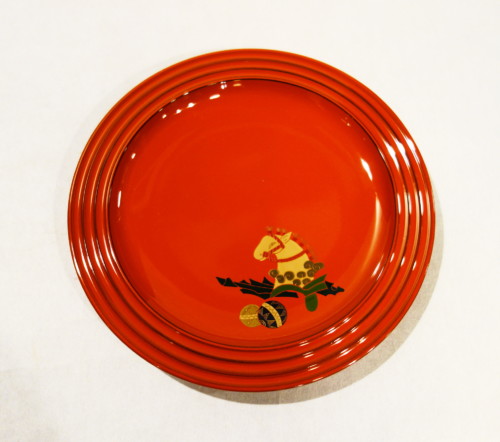 輪島塗飾皿/慶塚作 - 生活骨董の店 やまいく