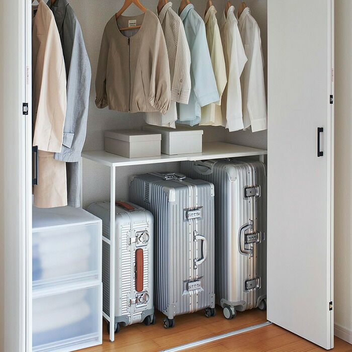 山崎実業 公式 伸縮キャリーケース上ラック タワー | ヤマソロ公式