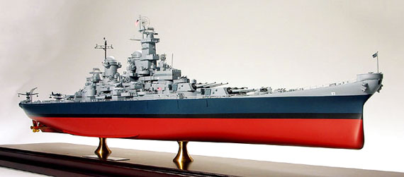 1/350 マスターワーク・コレクション 戦艦ミズーリ 完成品 - 戦艦大和