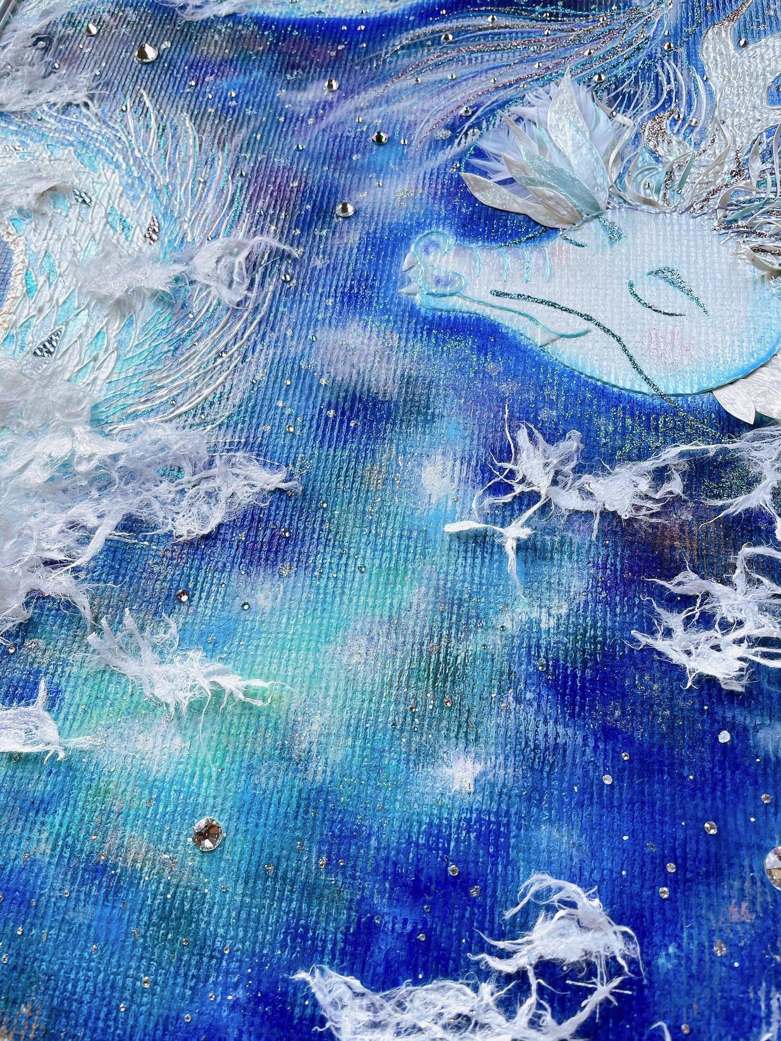 原画【宇宙龍】 | やのともこ shop&gallery通販サイト