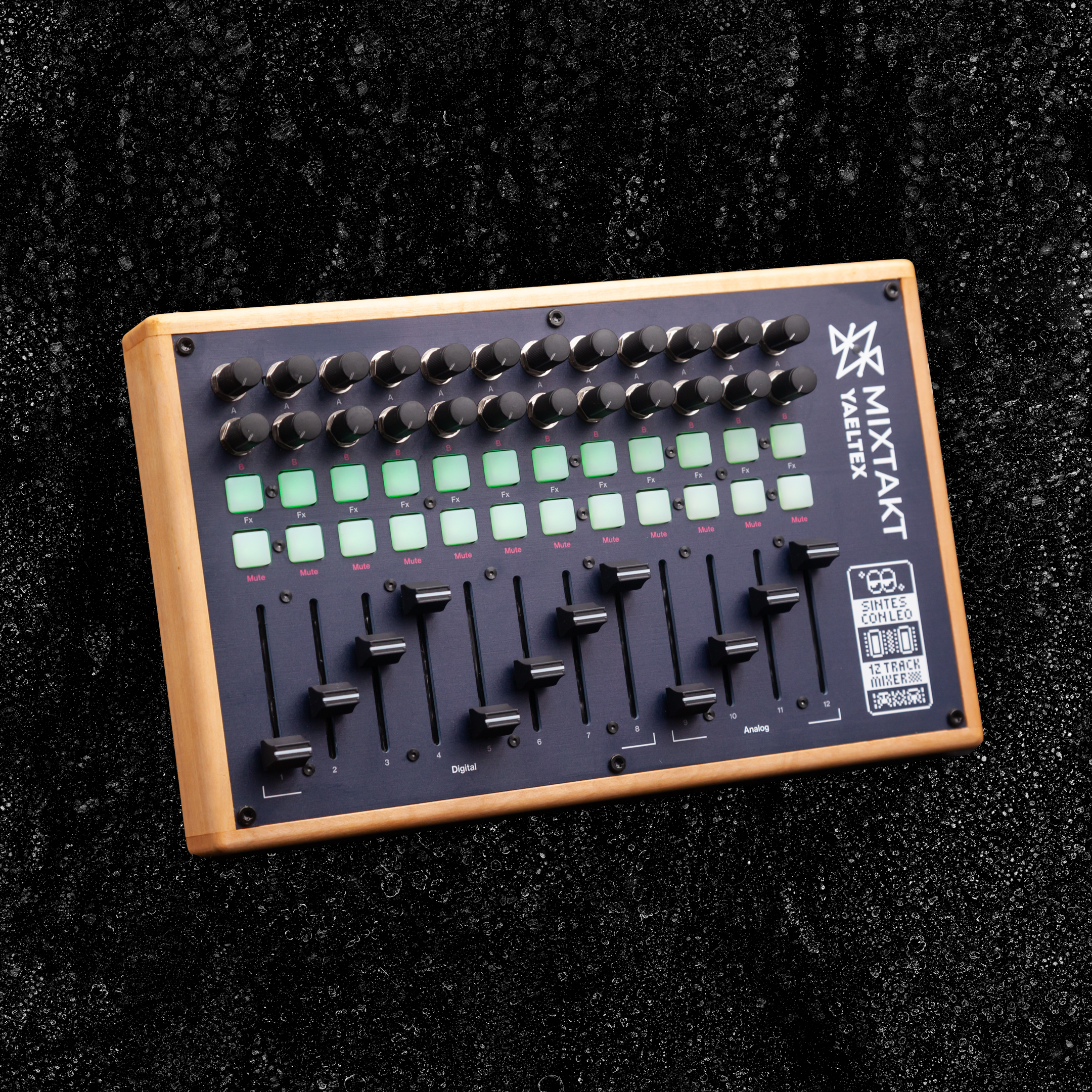 Mixtakt - MIDI mixer for Syntakt - by Leo Mendez and Yaeltex