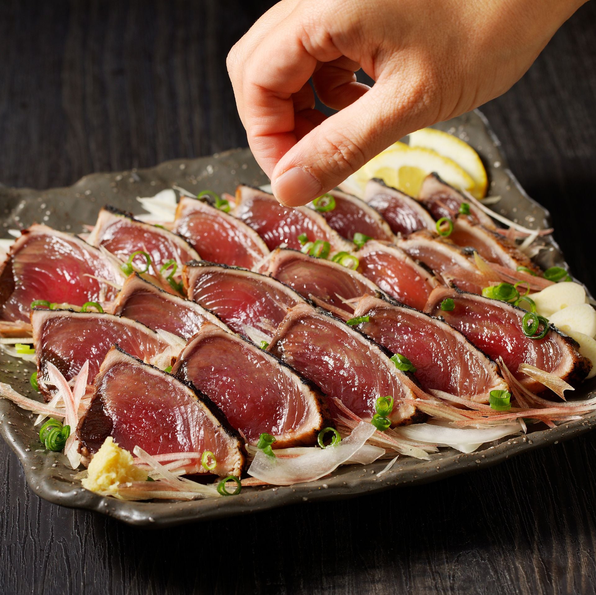 焼津式 かつおのたたき 鬼わら焼き 1.5kg以上（4~7本）ゆず