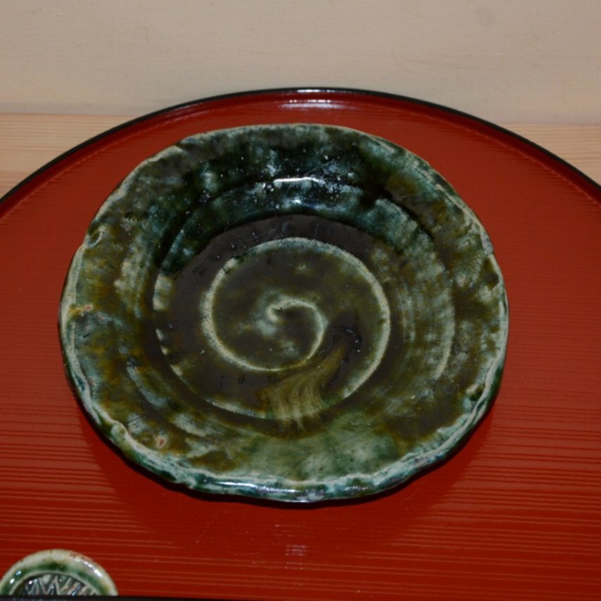 商品詳細｜satou219｜織部6寸丸皿｜盛り皿｜取り皿｜3240円｜[美濃焼