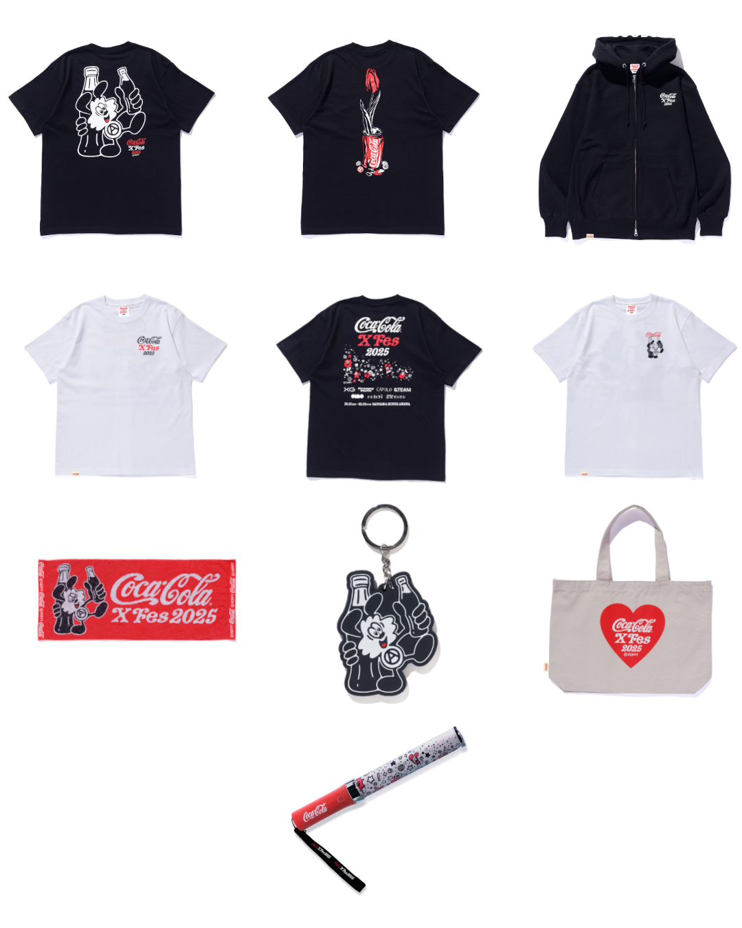 VERDY が手掛けた Coca-Cola X Fes 2025 のオンライン販売が10月17日