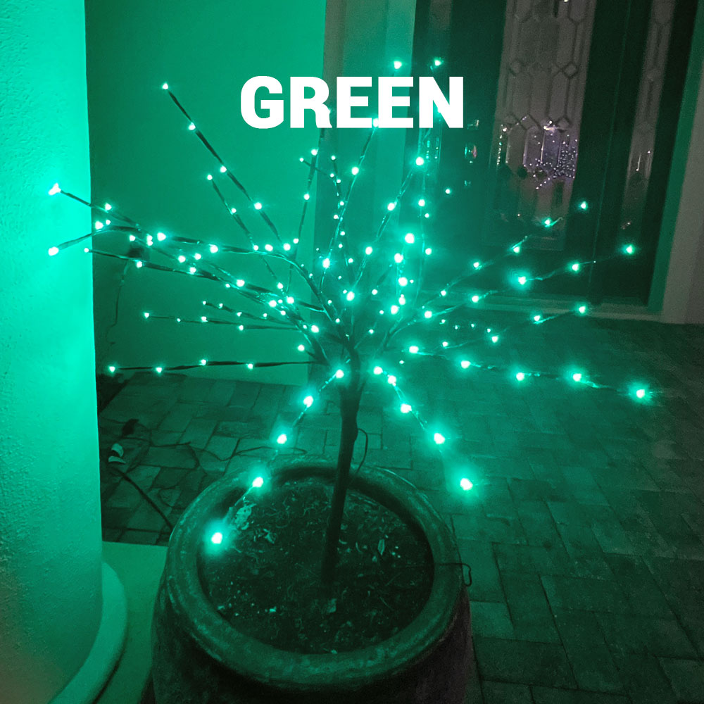 LED Glimmer Spray – 36” Christmas Accent Lights – Yard Mastery