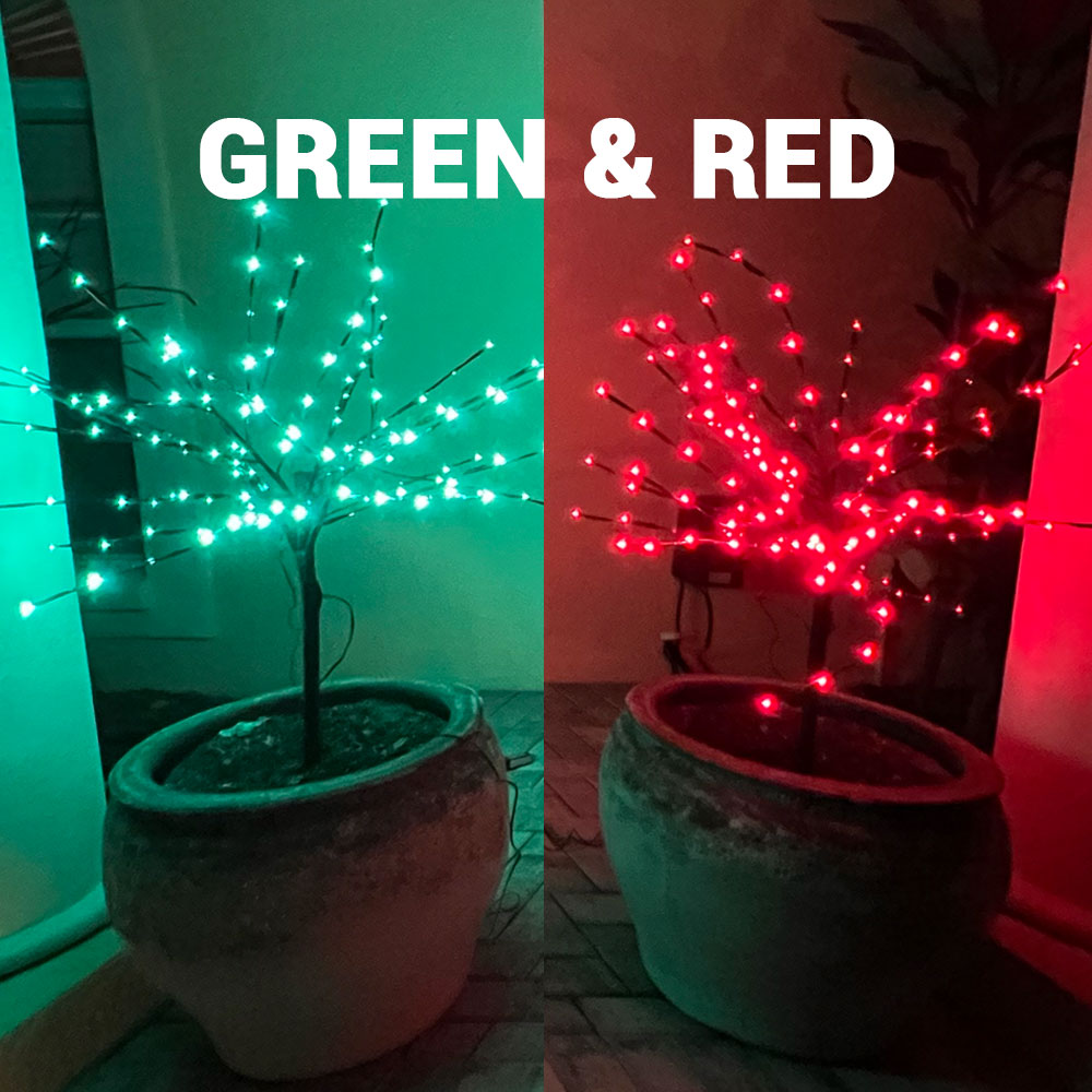 LED Glimmer Spray – 36” Christmas Accent Lights – Yard Mastery