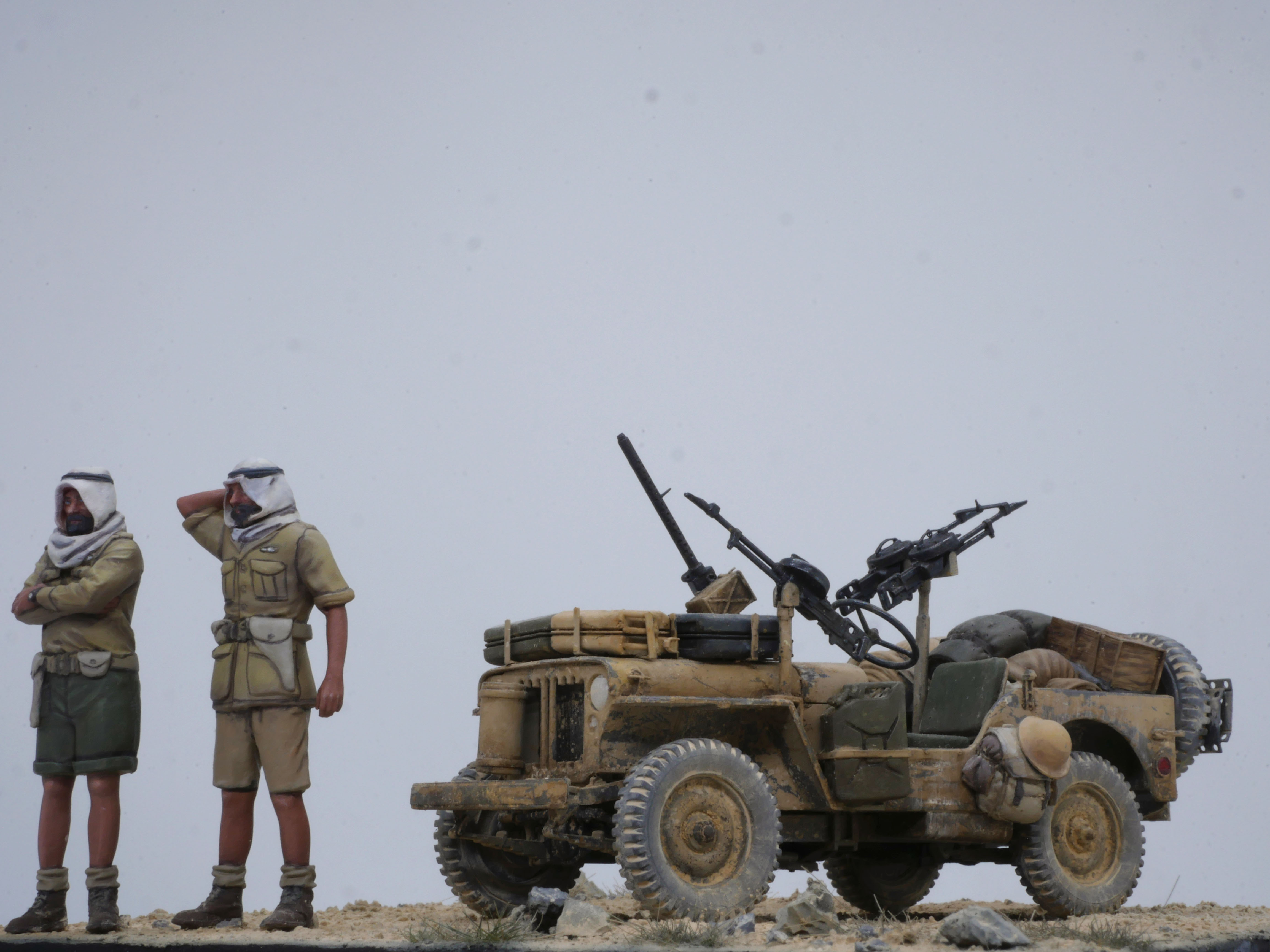 1/35 ドラゴン イギリス陸軍 SAS ジープ 2025/7/8 更新 - Rockken