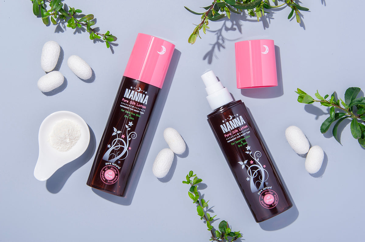ナンナ ピュアシルクローション150ml – やさしい暮らし