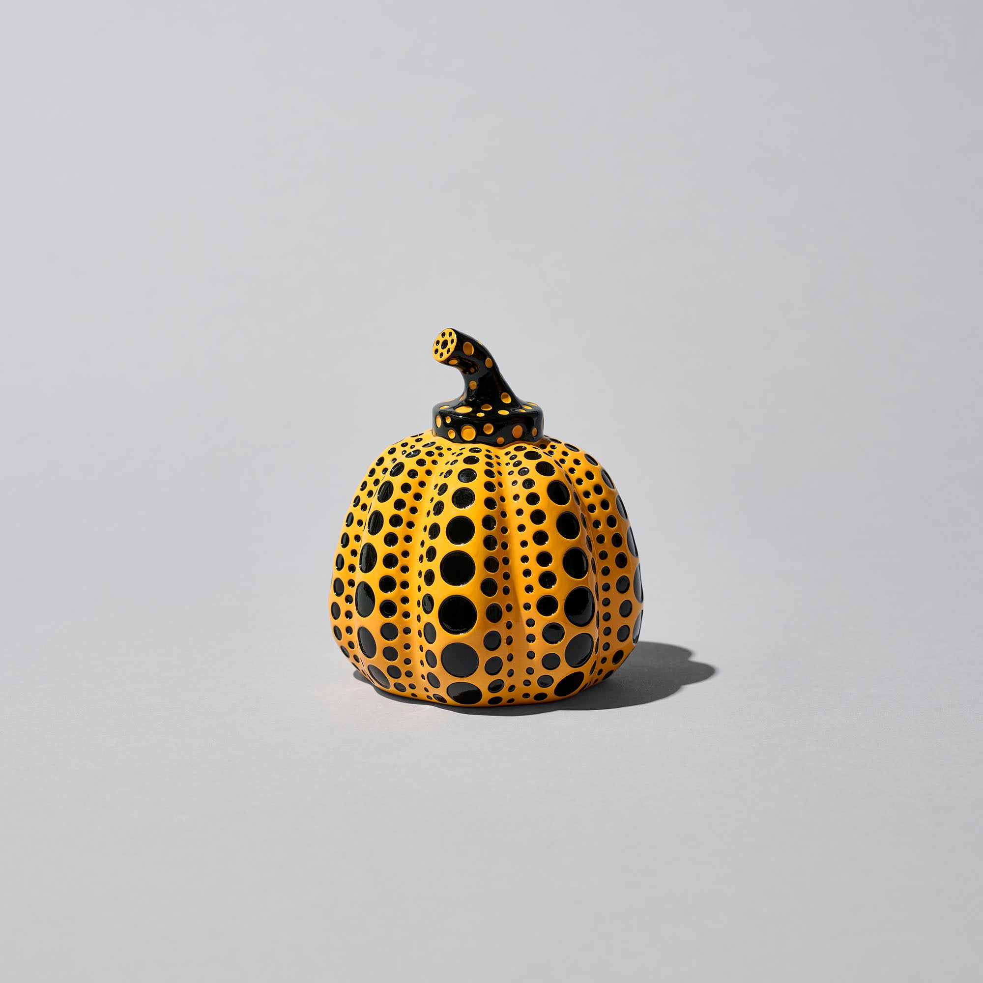 Pumpkin Object Yellow/Black ｜Yayoi Kusama Official Art Goods