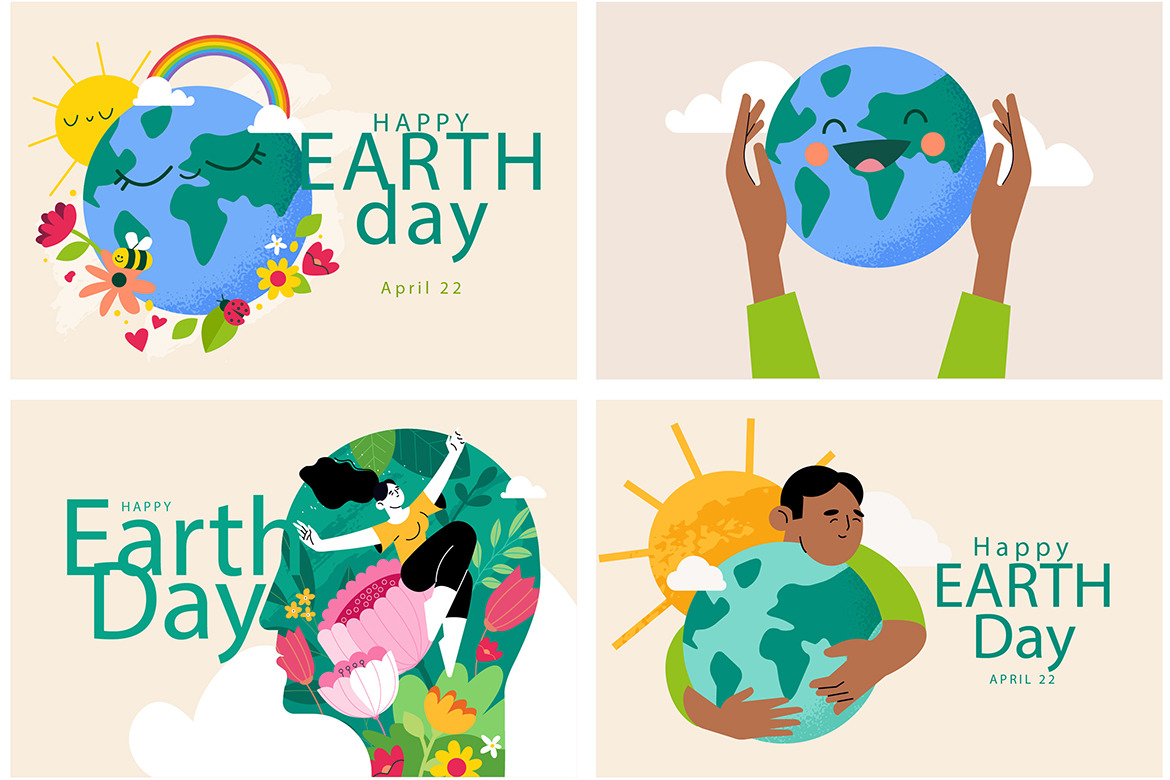 International Mother Earth Day on Yellow Images Creative Store