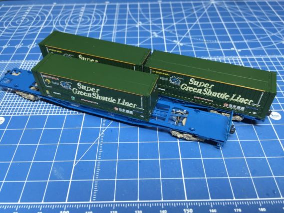 コキ102形／103形 入線です。TOMIX 92135 | NGaugeJP - 横濱模型