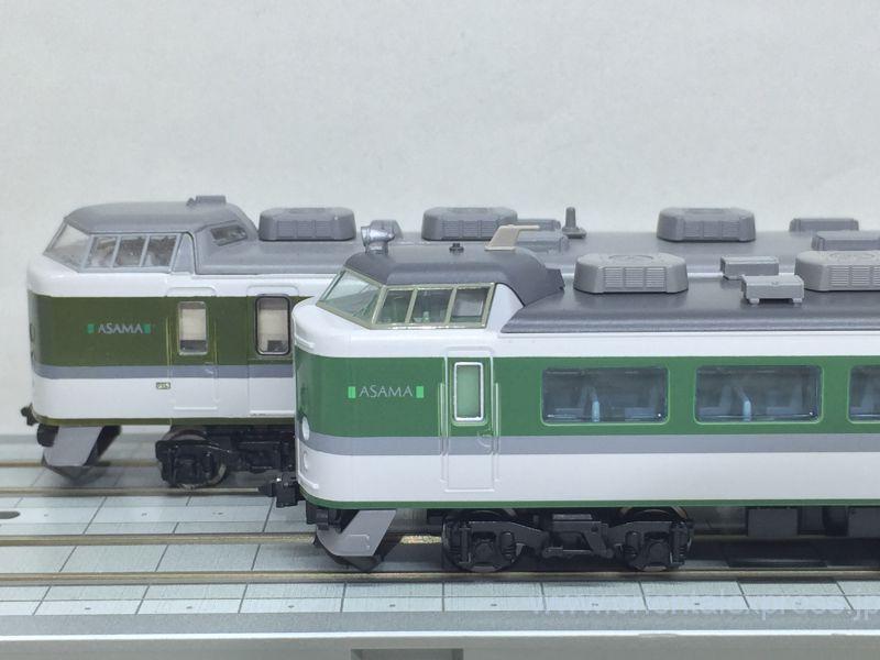 碓氷峠シリーズ！489系「あさま」が入線しました。TOMIX 98248 / 98249