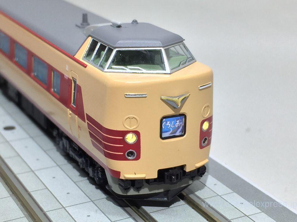 381系100番台「くろしお」が入線です。KATO 10-1112 / 10-1113 6両