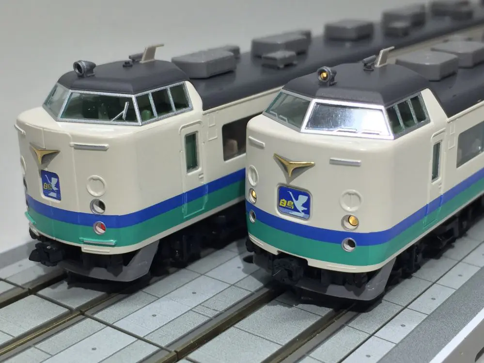 上沼垂色 485系 入線です。TOMIX 98216/98217 | NGaugeJP - 横濱模型