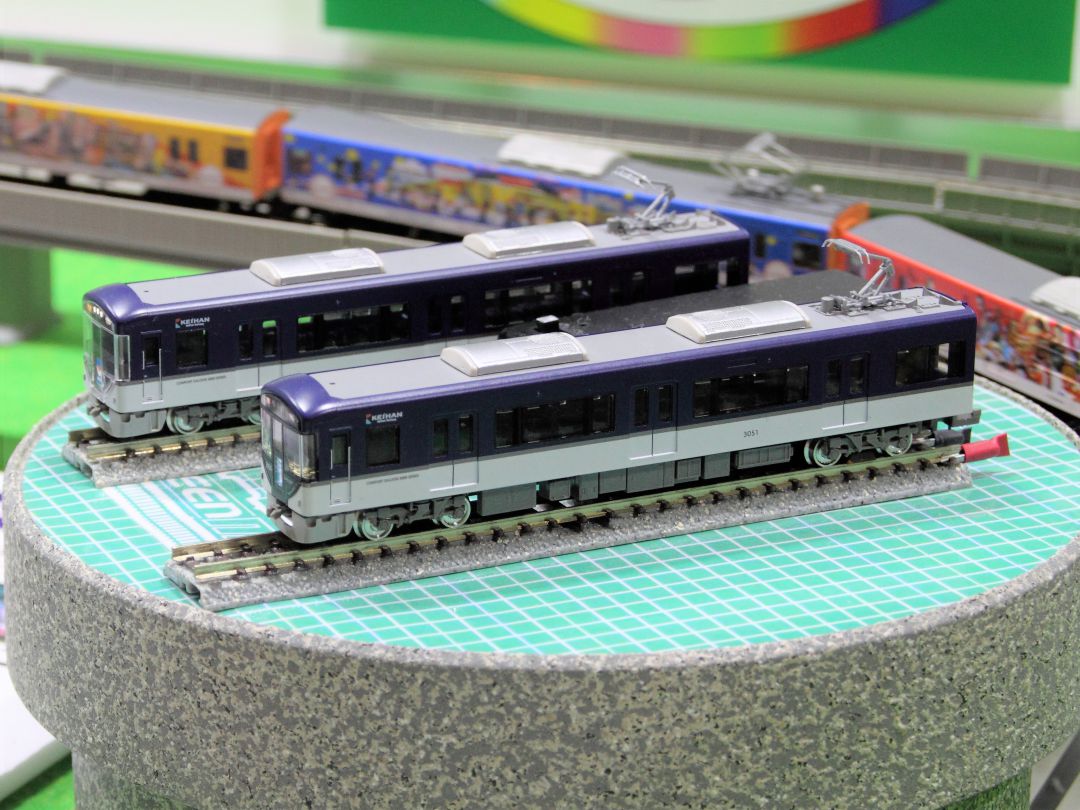 GREENMAX 京阪3000系（快速特急「洛楽」）8両編成セット 30734