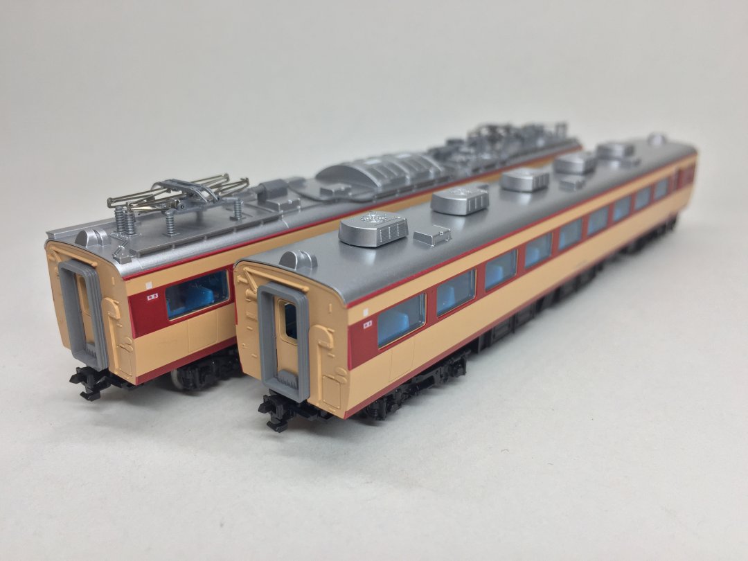 KATO 485系増結入線です「やまびこ」や「雷鳥」に 10-1129,4570,4556