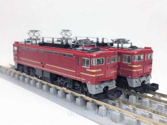 ED75 700番台 オリエントサルーン色を弄る。その1 TOMIX 9150