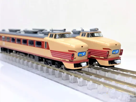 485系特急電車(京都総合運転所・白鳥)が入線です。TOMIX 98385 基本