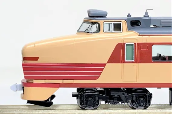 485系特急電車(京都総合運転所・白鳥)が入線です。TOMIX 98385 基本