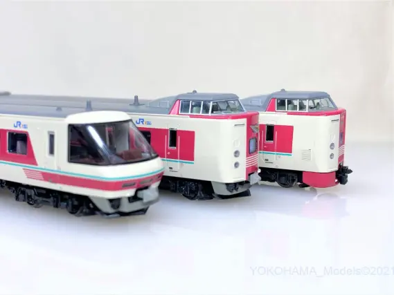 381系 「ゆったりやくも」 を弄る。その4 スノープロウを取付け KATO