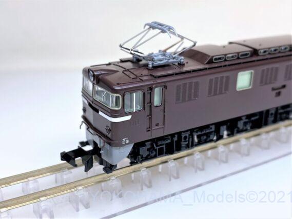 EF60 0番台 2次形 茶が入線です。 TOMIX 7146 | NGaugeJP - 横濱模型