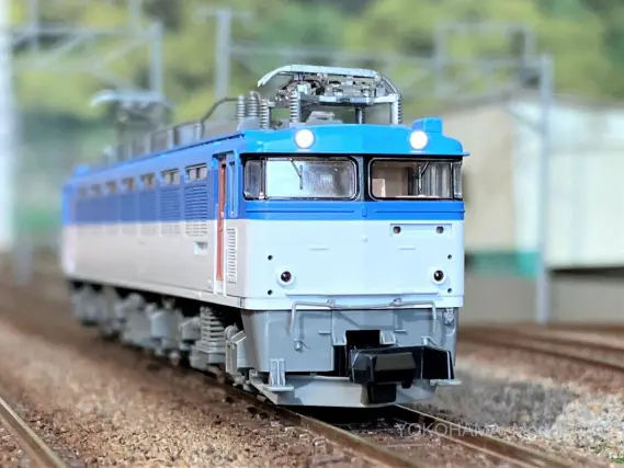 EF81 500番台を弄る。その2 TOMIX 7144 502号機 | NGaugeJP - 横濱