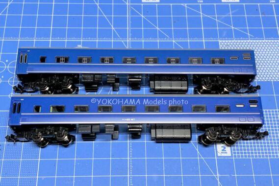 24系「さよなら銀河」を弄る。その2 TOMIX 92957 Midnight Express