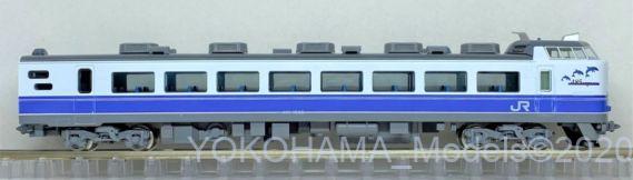 485系1000番台 勝田車両センター・K60編成が入線しました。TOMIX 98698