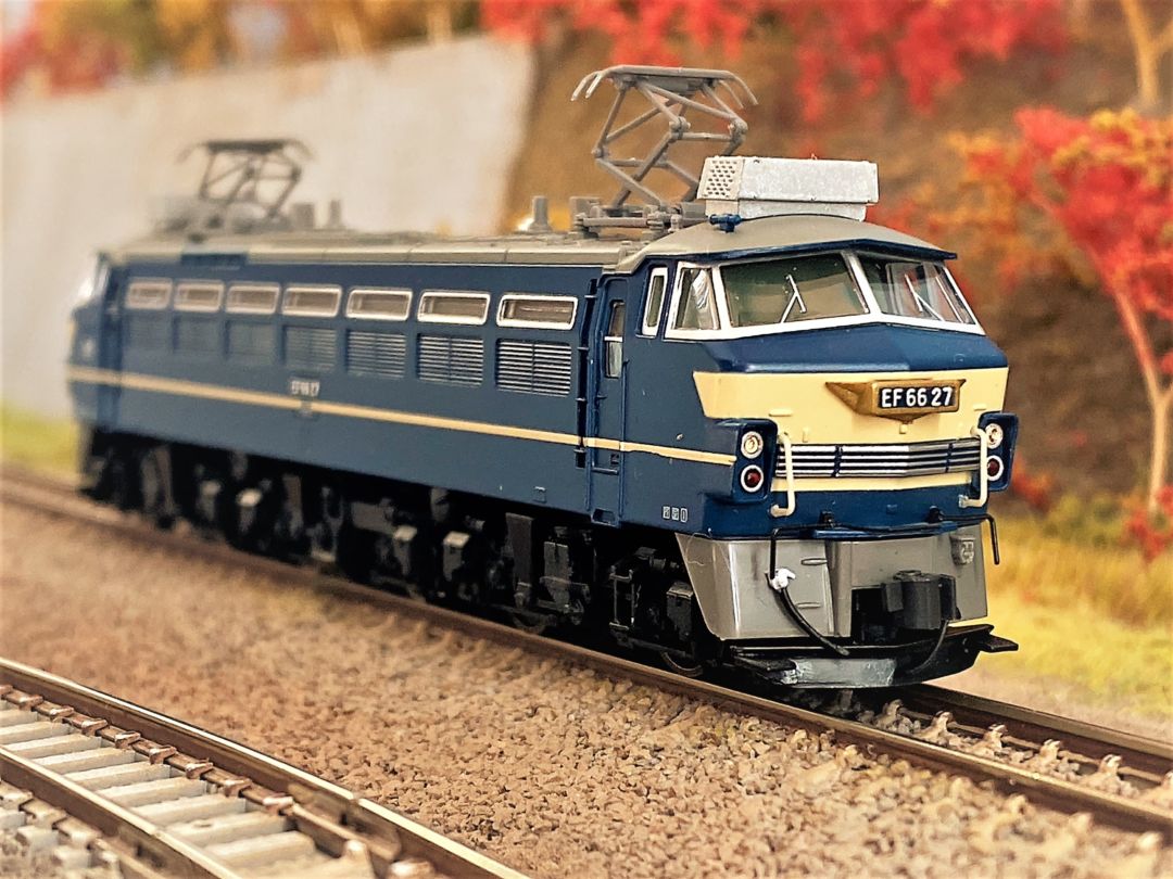EF66 27号機を弄る。その3 新型 M-13モーターに換装してみる。TOMIX