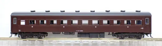 高崎運転所 旧型客車（スエ78 15＋スハ43系） が入線です。KATO 10