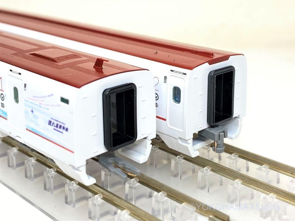 九州新幹線800系(流れ星新幹線)が入線しました。TOMIX 97939