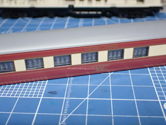 24系25形「夢空間北斗星」を弄る。その4 個室壁面シート TOMIX 92792