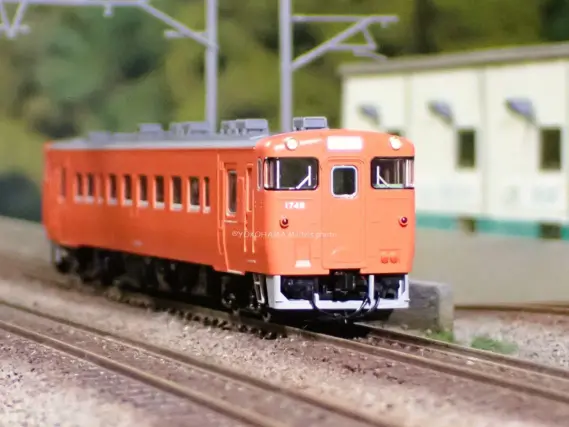 キハ40 1700番台（首都圏色・タイフォン撤去車）が入線しました