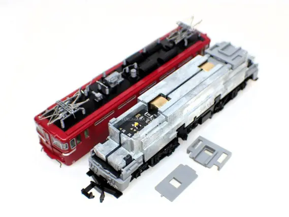 ED75 0番台 ひさしなし・前期型が入線です。 TOMIX 7187 | NGaugeJP