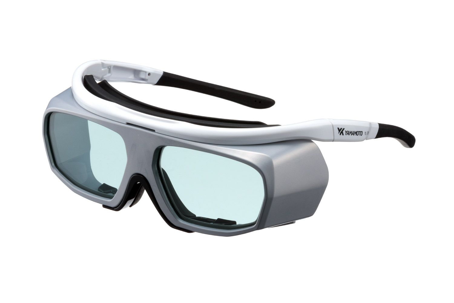 見やすく、作業性を妨げない強化ガラスレンズの「レーザー保護めがね