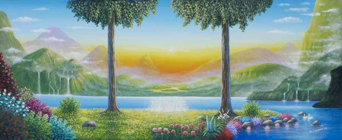 ヴィジョナリーアート「幻想の空間」ベニー・アンダーソン: わくわく