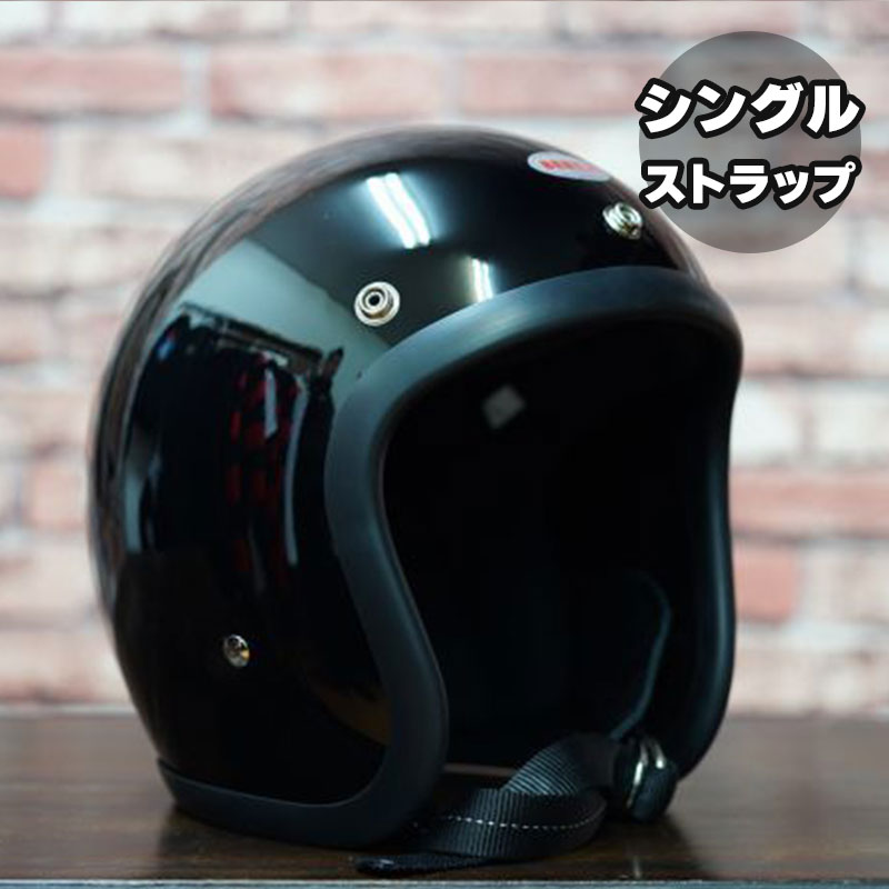 オーシャンビートル□ BEETLE L.A.C ジェットヘルメット ブラック