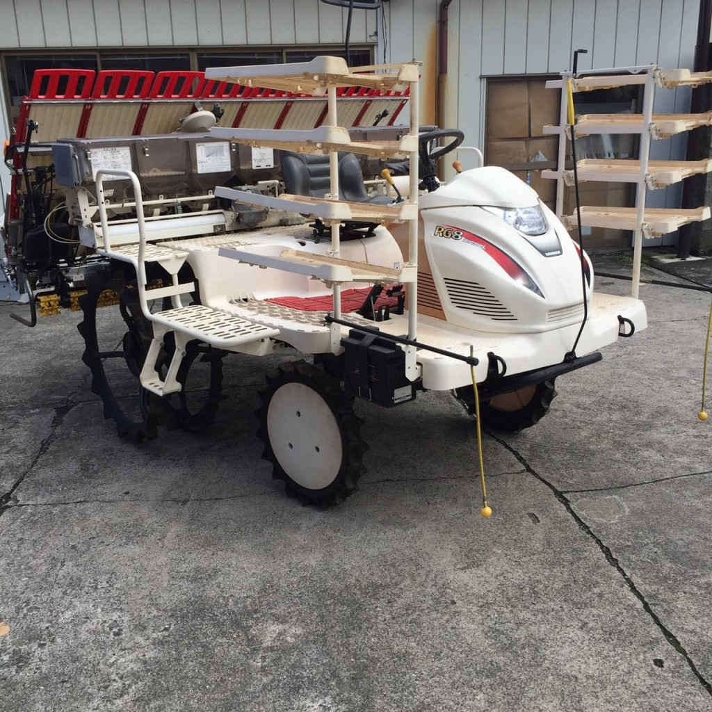 ヤンマー 8条植え 乗用田植機 RG8-XUY-ZF | 栃木県の農機具