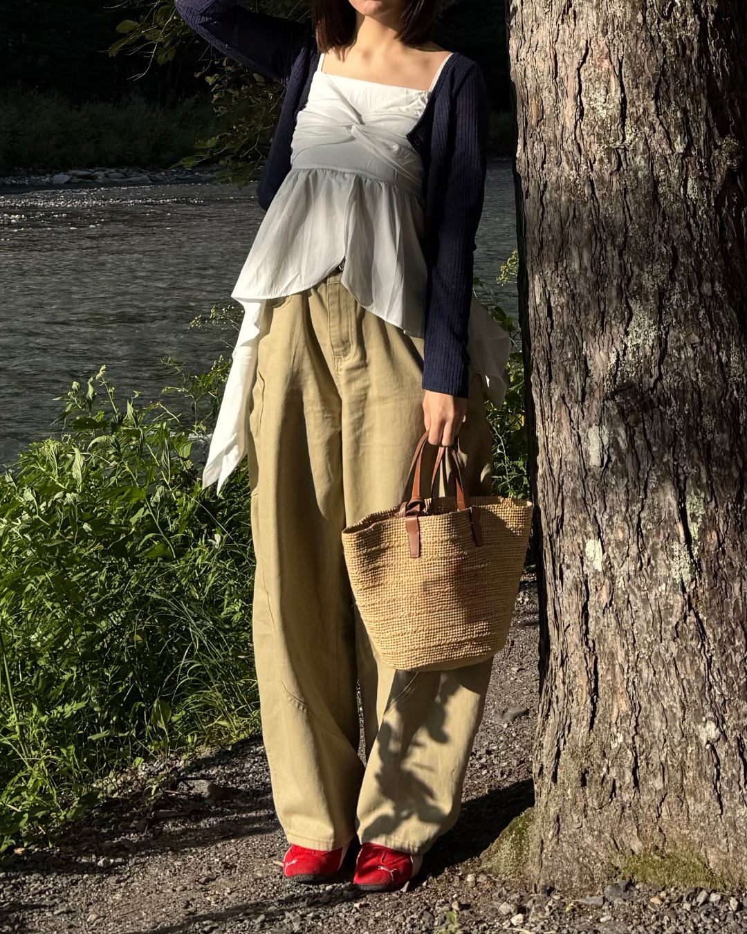 ユニセックスビッグポケットカーブデニムパンツTO1367 – YOLO（ヨロ