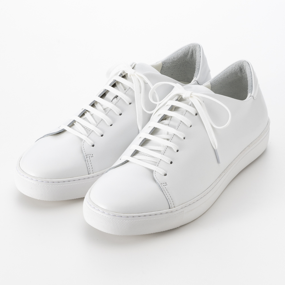 Giichi レザースニーカー レースアップ White COLLECT W | よろずを