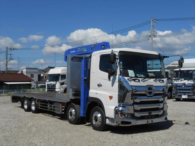 日野プロフィア 大型クレーン付セルフ - 登録済未使用車☆4段