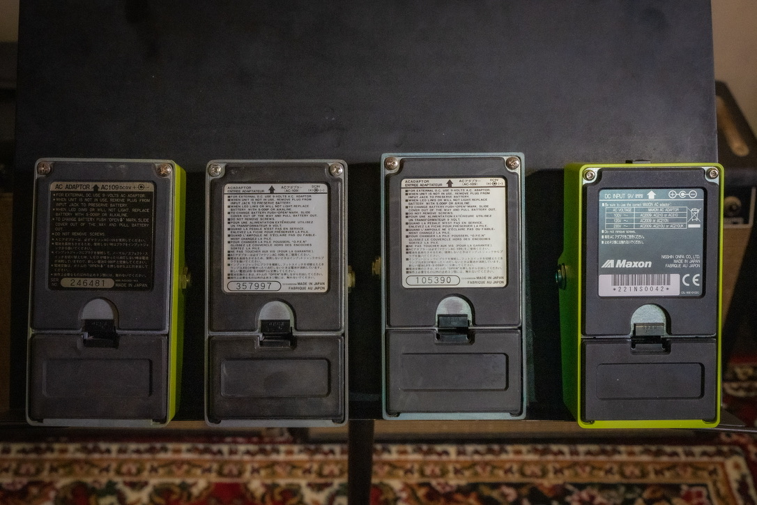 Maxon SD-9 弾き比べ！ | Guitarist 今堀良昭・blog