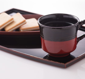 洗朱 椿皿 | 大本山永平寺御用達 吉田屋漆器