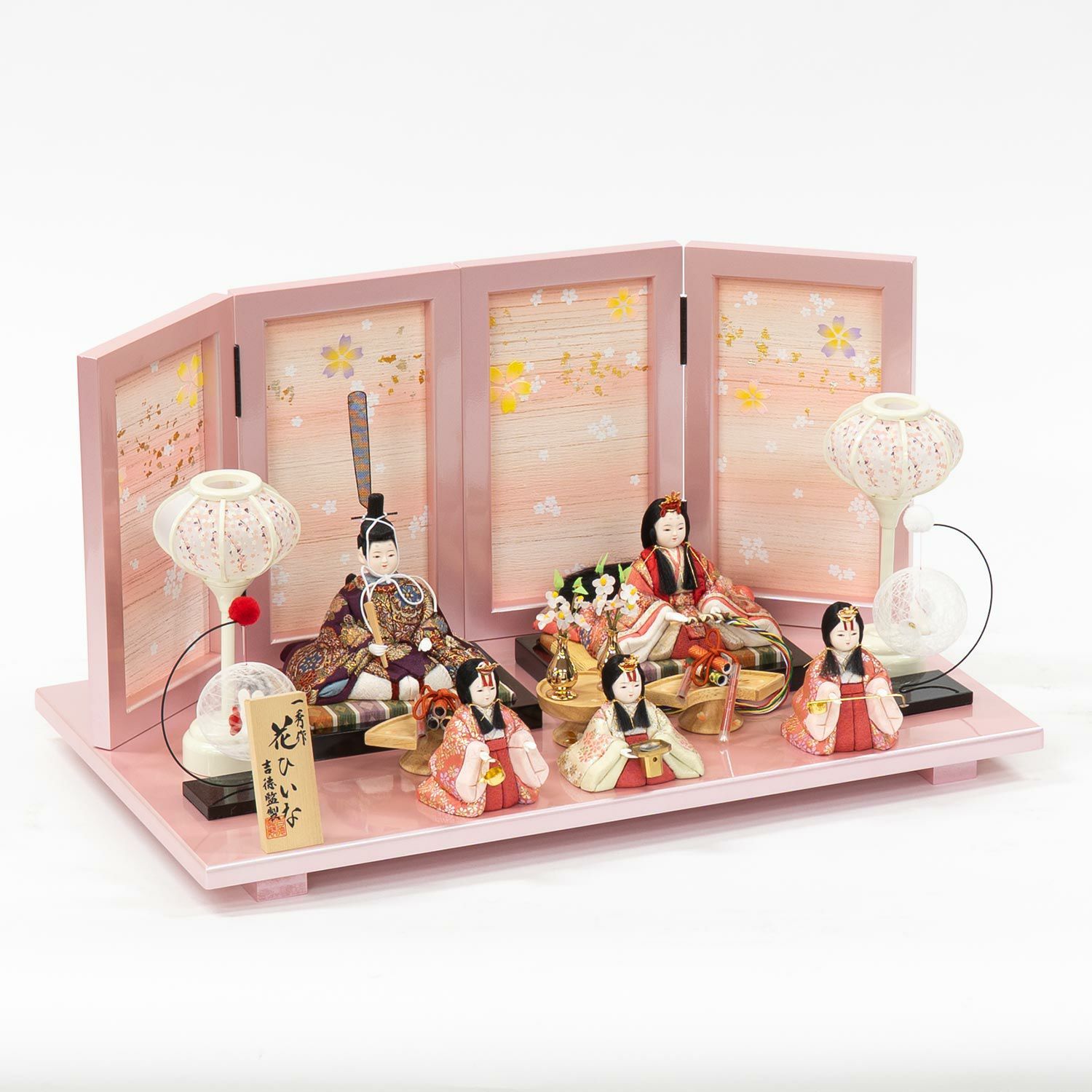 雛人形】木目込み五人飾り 一秀作 | 雛人形（ひな人形）・五月人形の