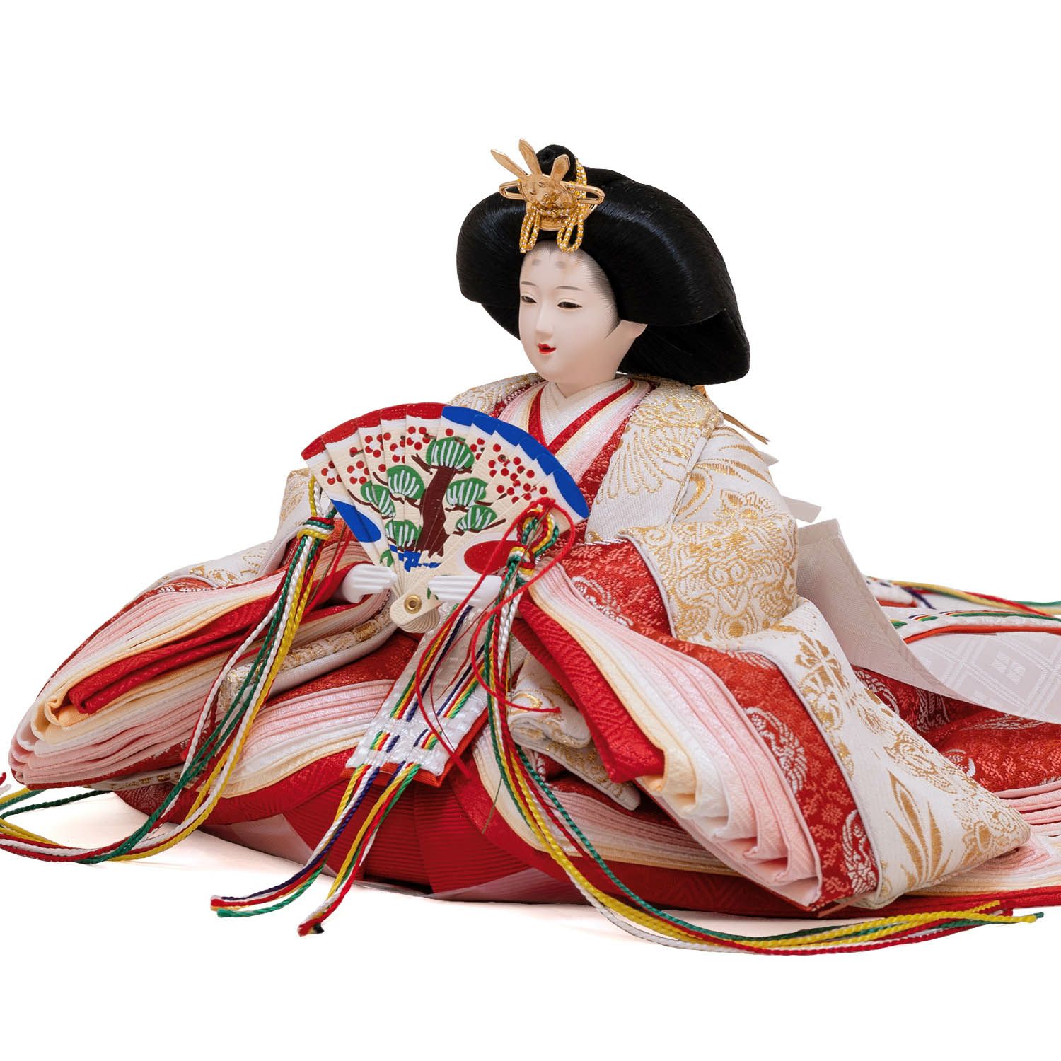 F16 可愛い雛人形 小三五親王のみ ひな人形 ひな祭り人形 F16 可愛い