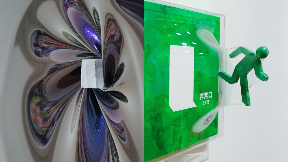 松枝悠希「2.5 DIMENSIONAL」｜平面と立体の良さを凝縮したアート