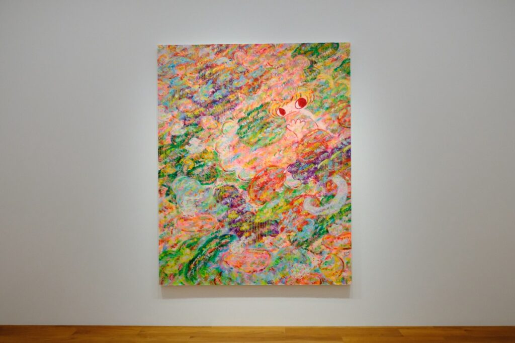 ロッカクアヤコ展｜手にのせて描く瑞々しい色彩のアート｜アート数奇