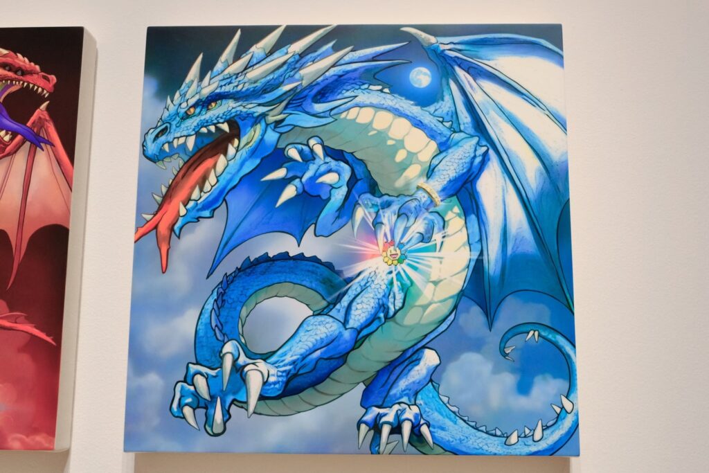 ブルードラゴン 108flowers リバイズド 村上隆 ブルードラゴン UR 村上